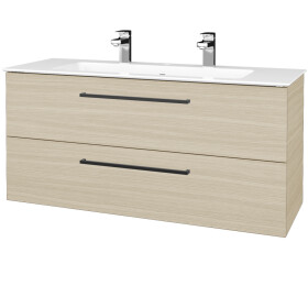 Dřevojas - Umyvadlová skříňka GIO SZZ2 120 - D04 Dub / Úchytka T06 / D04 Dub 407018H