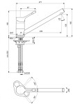 IDEAL STANDARD - Ceralook Dřezová baterie, chrom BC293AA