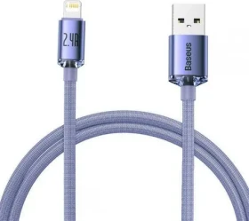 Baseus CAJY000005 Kabel USB-A (M) - Lightning (M) 1.2 m fialová (CAJY000005)