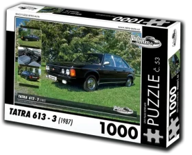 RETRO-AUTA Puzzle č. 53 Tatra 613-3 (1987)