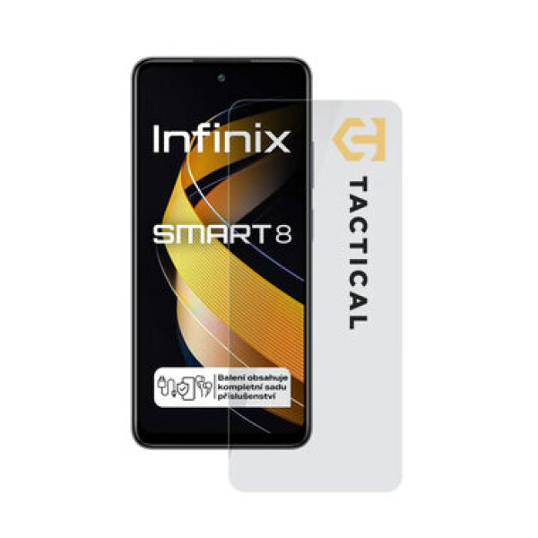 Tactical Glass Shield 2.5D sklo pro Infinix Smart 8 čirá (57983119880)