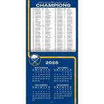JF Turner Kalendář Buffalo Sabres NHL 2026 Wall Calendar