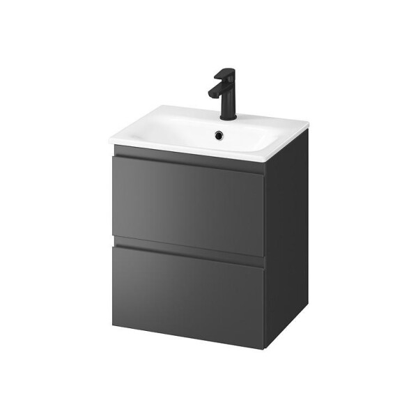 CERSANIT - SET B816 MODUO-IN 50 ANTRACIT DSM (skříňka+umyvadlo) S801-471-DSM