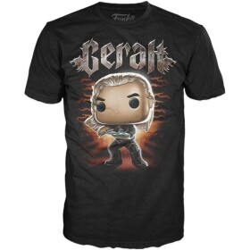 Funko Tričko Boxed Tee: The Witcher - Geralt (velikost M)