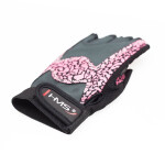 Gymnastické rukavice Pink/Gray W HMS RST03 r.S dámské NEUPLATŇUJE SE