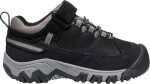 Dětské celoroční boty Keen TARGHEE IV LOW WP CHILDREN black/steel grey Velikost: 30