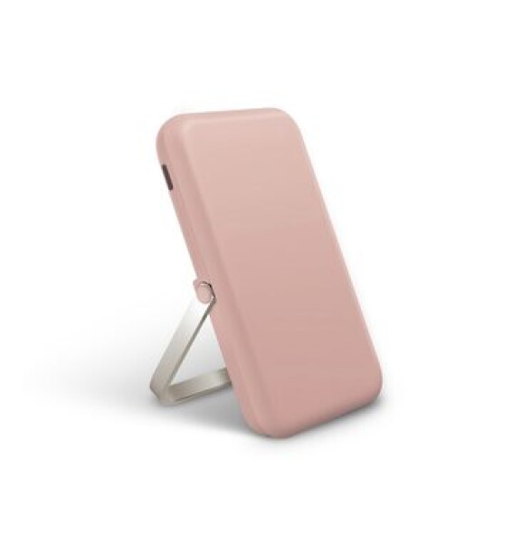 UNIQ HOVEO MagSafe bezdrátová powerbanka růžová / 5000 mAh / 1x USB-C (8886463684238)