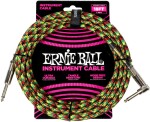 Ernie Ball Braided Instrument Cable Straight/Angle 5,5m Good Vibration