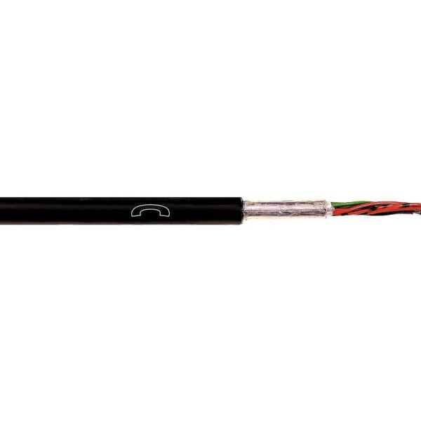 LAPP 1591226/500 telefonní kabel A-2YF(L)2Y černá 500 m