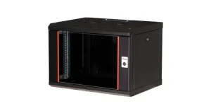 Equip Pro Mount černá / Nástěnný rozvaděč / 19" / 7U / 600x450 mm / pasivní chlazení / skleněné dveře (EPM-07-6045-B-CBAA)