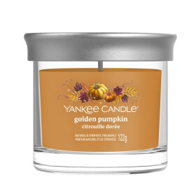 Yankee Candle Signature tumbler malý: Golden Pumpkin 122g