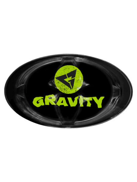 Gravity SILENT MAT BLACK/LIME stomp pad