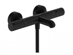 HANSGROHE - Ecostat Element Termostatická vanová baterie, matná černá 13347670