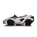 Mamido Elektrické autíčko Lamborghini SIAN 400W 24V bílé