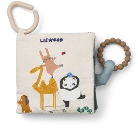 LIEWOOD Látková knížka pro batolata Fey Around the World, multi barva, textil