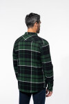Kariban K 579 Flanelová košile s sherpa fleecovou podšívkou 20.K579 red/navy XXL