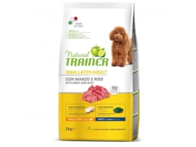 Trainer Natural SmallToy Adult hovězí a rýže 2kg / Superprémiové krmivo pro dospělé psy malých a miniaturních plemen (8015699006587)