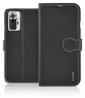 Fonex Book Identity černá / Pouzdro typu kniha / Xiaomi Redmi Note 10 Pro