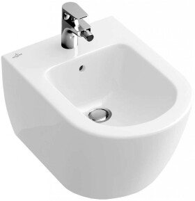 VILLEROY & BOCH - Subway 2.0 Závěsný bidet s přepadem, 375x565 mm, alpská bílá 54000001