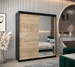Šatní skříň Abi Y2 Barva korpusu: Bílá, Rozměry: 120 cm, Dveře: Dub artisan