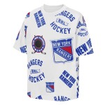 Outerstuff Dětské tričko New York Rangers NHL Unstoppable All Over Print Short Sleeve Elevated Velikost: Dětské L (158 – 164)