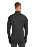 ICEBREAKER Mens 260 ZoneKnit LS Half Zip, Jet Heather velikost: S