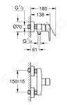 GROHE - QuickFix Start Sprchová baterie, matná černá 322792432