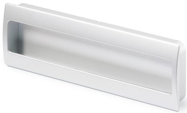 Hettich Nábytková úchytka zápustná Misnia rozteč: 96mm hliník (105522)