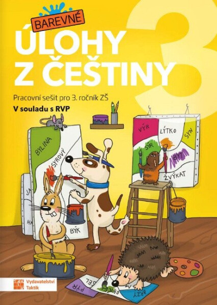 Barevné úlohy z češtiny pro 3. ročník - Jana Olžbutová