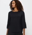 Dámský pyžamový top Aura Spotlight Top - BLACK - černý 0004 - TRIUMPH BLACK 38