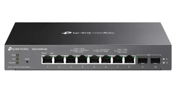 TP-Link SG2210XMP-M2 / Switch / 8x 2500Mbps PoE+ / 2x 10Gbps SFP+ / Smart (SG2210XMP-M2)