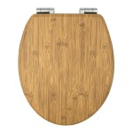 Wc sedátko se zpomalovacím mechanismem AWD Interior MDF Bamboo 1598 AWD02181598