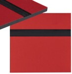 Gravírovací laminát 300 x 200 x 1,3 mm - Červený, černý