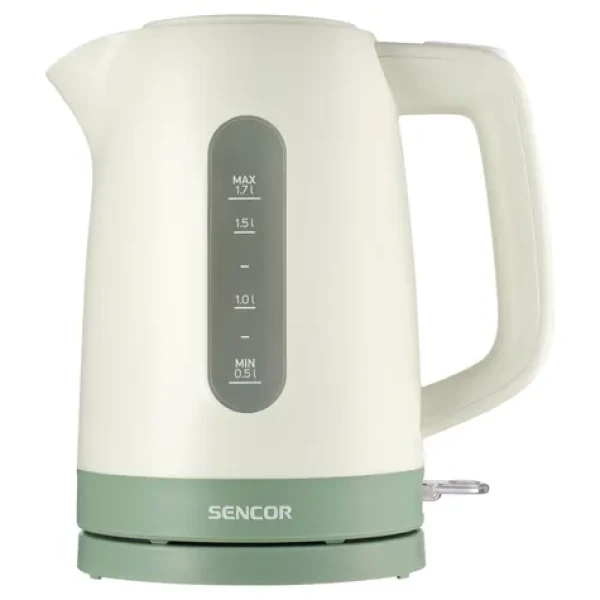 SENCOR SWK 1732GR zelená / Rychlovarná konvice / 2200W / 1.7L (8590669397563)