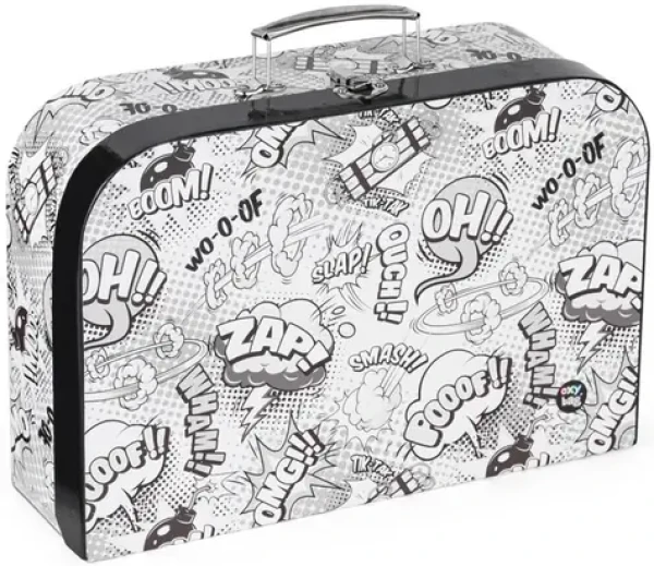 OXYBAG Kufřík Komiks / Dětský kufřík / 34 x 23 x 10 cm (07725)