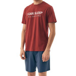 Pánské pyžamo Sleeper 42614 red - HENDERSON červená XL