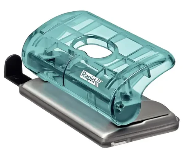 Rapid FC5 Colour'Ice ledově modrá / Mini děrovačka / 10 listů (5001332)