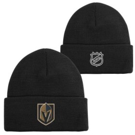 Outerstuff Dětská zimní čepice Vegas Golden Knights NHL Cuffed Knit