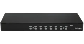 StarTech KVM switch 8 portů USB / KVM switch / 1U rack / 1920 x 1440 px / černá (SV831DUSBUK)