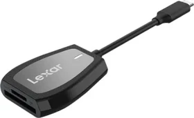 Lexar LRW470U-RNHNG Professional USB-C Dual-Slot / čtečka karet / podpora SD a microSD UHS-II karet (LRW470U-RNHNG)