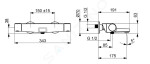 HANSA - Electra Termostatická elektronická umyvadlová baterie, bateriové napájení, Bluetooth, matná černá 9210221933