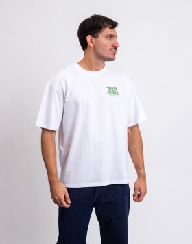 Tričko Edwin Rare Spins TS White garment washed