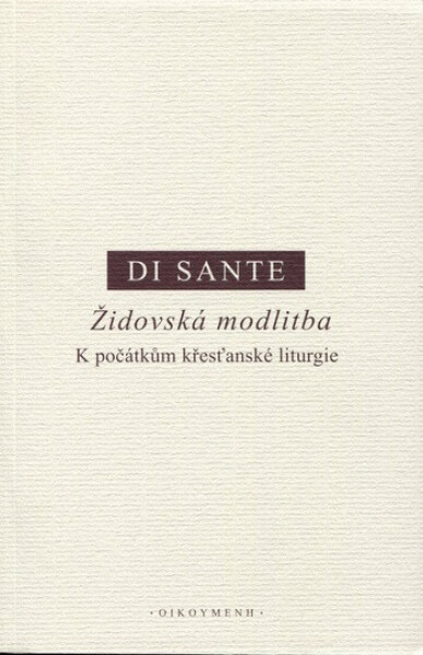Židovská modlitba - Carmine Di Sante