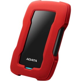 ADATA Durable Lite HD330 2TB červená / Externí HDD / 2.5 / USB 3.1 / odolný (AHD330-2TU31-CRD)