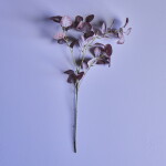 House Doctor Umělá květina Eucalyptus Burgundy 75 cm, červená barva, plast