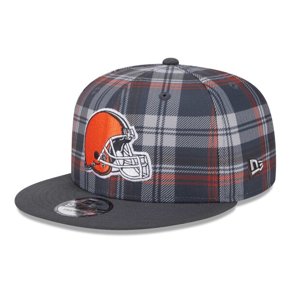 New Era Pánská kšiltovka Cleveland Browns NFL 2024 Sideline Statement 9FIFTY Snapback - Šedá