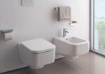 Laufen - Pro S Závěsné WC, 530x360 mm, rimless, s LCC, bílá H8209624000001