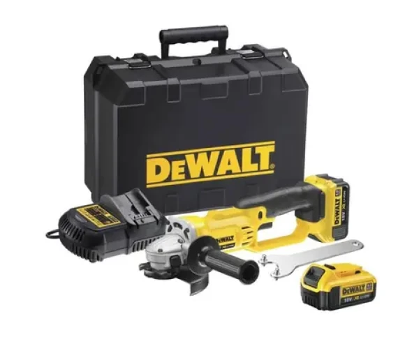 DeWalt DCG412M2 / Aku Úhlová bruska / 125mm / 18V XR Li-Ion / 2x 4.0Ah (DCG412M2)