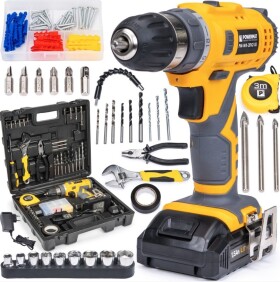 Sada aku vrtačka + příslušenství PM-WA-20V2-SU