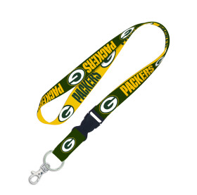 Wincraft Klíčenka Green Bay Packers NFL Lanyard buckle 1"